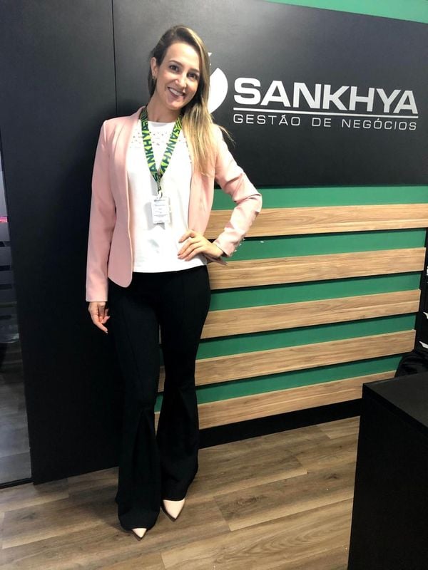 Marilia Souza Ferreira, consultora de sucesso do cliente da Sankya