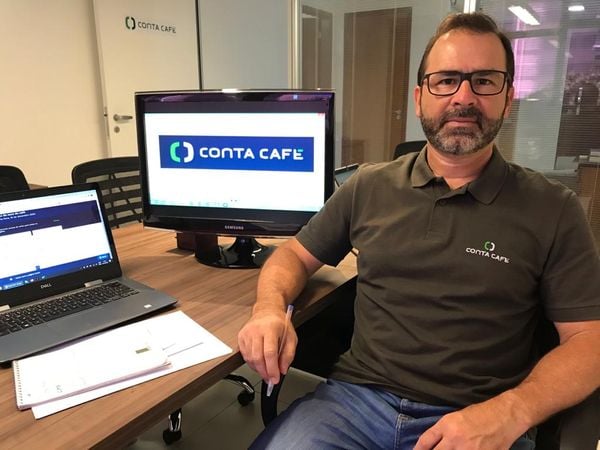 Eduardo Bortolini e sócios desenvolveram uma startup chamada Conta Café 
