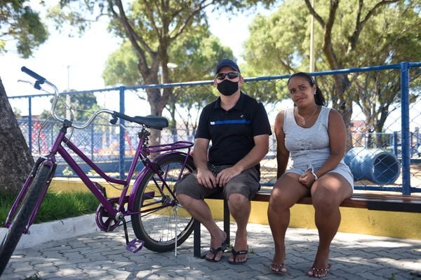 Jussara Damasceno e Jeremias Mayer- moradores de Jardim Limoeiro, na Serra