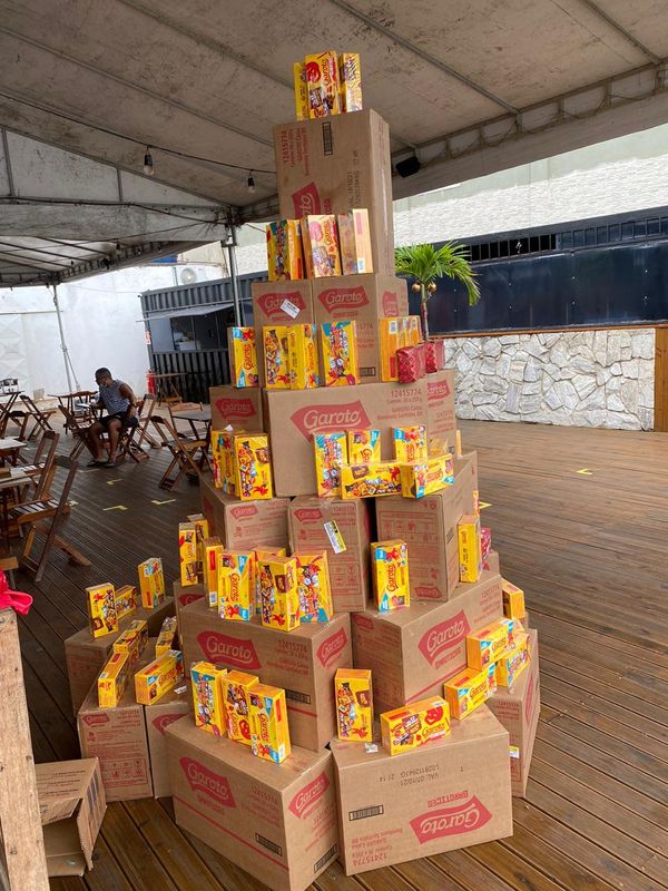 Papai noel de jet ski em Vit[ória por Divulgação