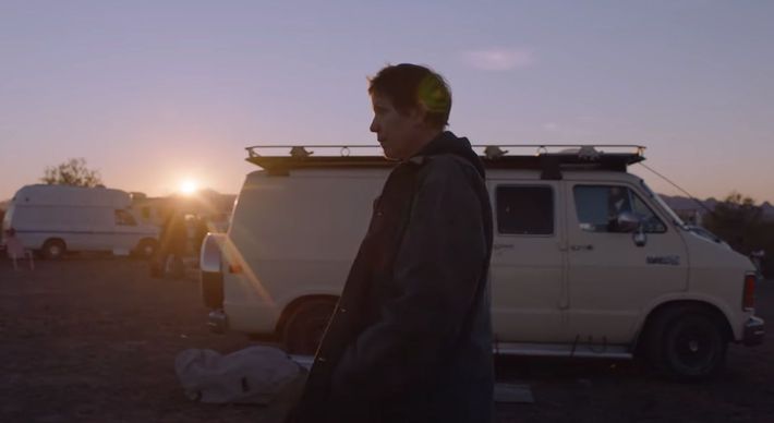 Vencedor do Leão de Ouro em Veneza, o sensível drama social 'Nomadland', de Chloé Zhao, é, por enquanto, o maior favorito à premiação, que acontece em 25 de abril