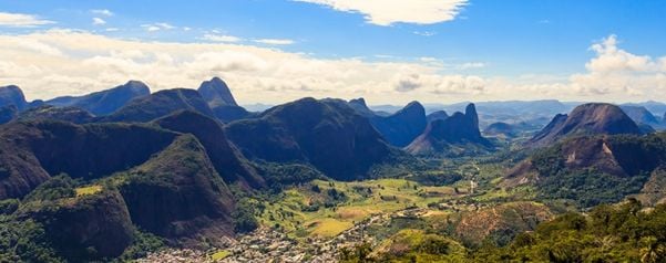 Imagem mostra os Pontões capixabas de Pancas, no Norte do Espírito Santo