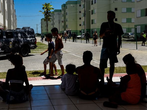 Acidente aconteceu no condomínio do programa Minha Casa Minha Vida, São Roque, em Padre Gabriel por Vitor Jubini