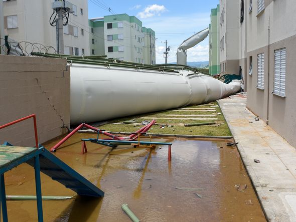 Acidente aconteceu no condomínio do programa Minha Casa Minha Vida, São Roque, em Padre Gabriel por Vitor Jubini