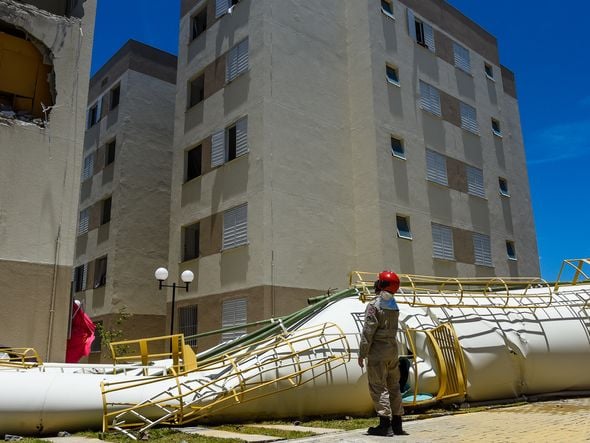 Acidente aconteceu no condomínio do programa Minha Casa Minha Vida, São Roque, em Padre Gabriel por Vitor Jubini