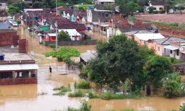 Chuva causa alagamentos em São José do Calçado | A Gazeta