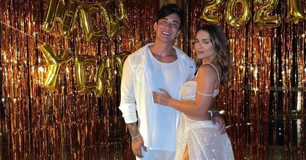 O músico capixaba Daniel Caon e a namorada, a influenciadora Rafa Kalimann