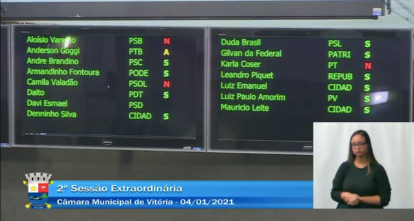 Sessão extraordinária