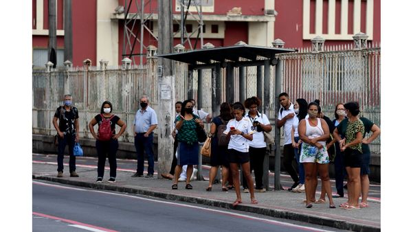 Protesto dos cobradores de ônibus do Sistema Transcol - Eles saíram da Praça de Jucutuquara e seguiram até o Palácio Anchieta, em Vitória  por Fernando Madeira