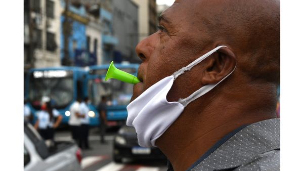 Protesto dos cobradores de ônibus do Sistema Transcol - Eles saíram da Praça de Jucutuquara e seguiram até o Palácio Anchieta, em Vitória  por Fernando Madeira