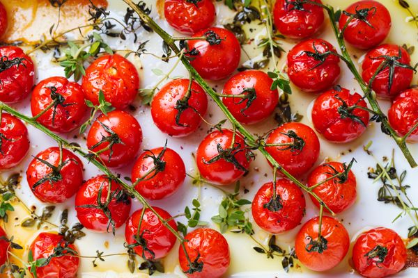 Tomates confitados