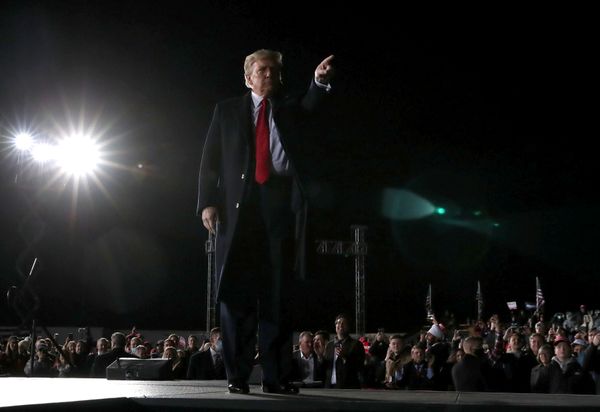  Presidente Trump realiza comício de campanha em Dalton, Geórgia