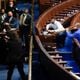 Imagem - Mulher é baleada durante invasão ao Congresso dos EUA