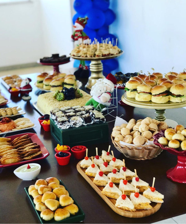 Bufê de Pocket Party dos irmãos Motta