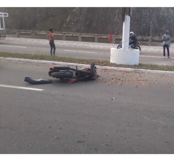 Motociclista morre após acidente na Curva do Saldanha 