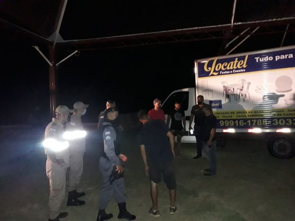 Operação da Secretaria de Segurança impede a realização de festa em Guarapari por Sesp/ Divulgação