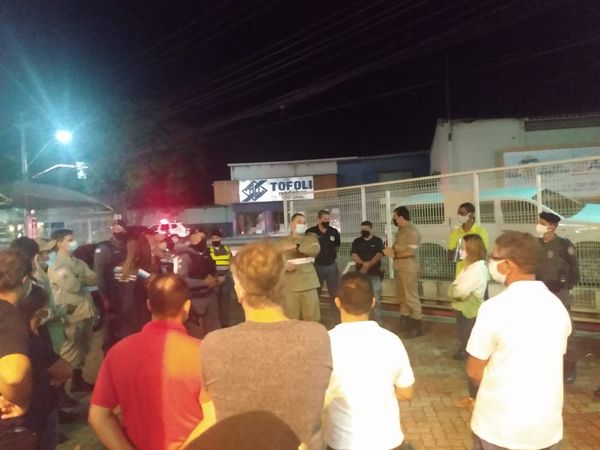 Operação da Secretaria de Segurança impede a realização de festa em Guarapari por Sesp/ Divulgação