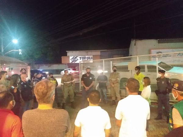 Polícia impede realização de festa em Guarapari