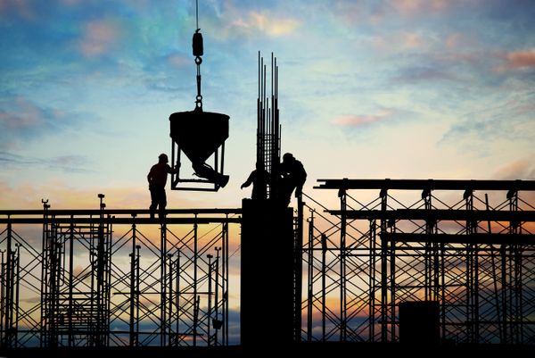 Trabalhadores da construção civil