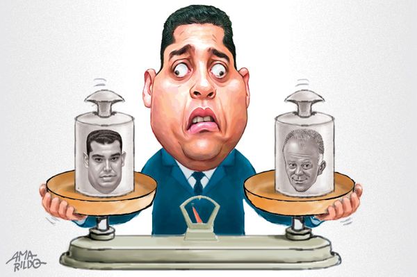 Marcelo Santos entre Erick Musso e Renato Casagrande