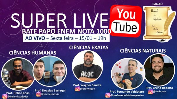 Aulão gratuito do Enem em 2021