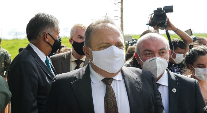 Durante o evento, Pazuello falou que 'a lealdade federativa será mantida', em uma crítica ao governador João Doria