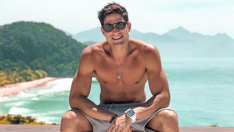 O ex-BBB, empresário e modelo André Martinelli