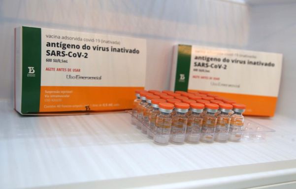 Doses da vacina CoronaVac