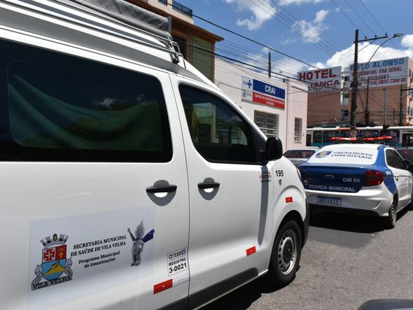 Data: 19/01/2021 - ES - Vila Velha - Chegada da vacina contra Covid-19 em Vila Velha - Editoria: Cidades - Foto: Fernando Madeira - GZ por Fernando Madeira