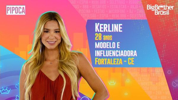 A modelo cearense Kerline está no