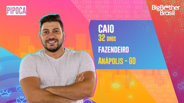 Caio, de 32 anos, é fazendeiro de Goiás