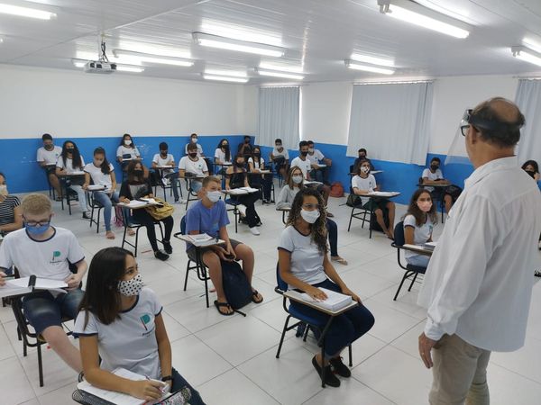 Alunos do Curso Preparatec