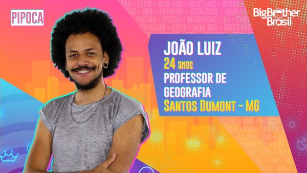 O professor mineiro João Luiz é um dos confirmados do
