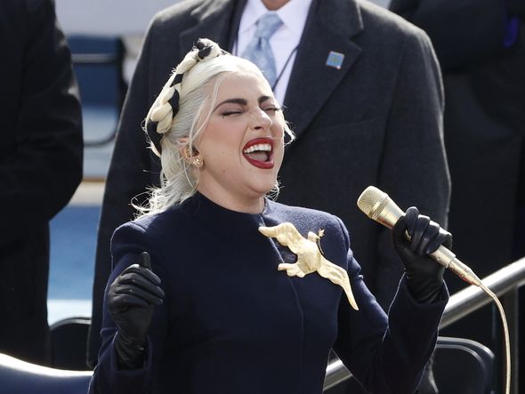 Lady Gaga cantou na posse do novo presidente dos Estados Unidos, Joe Biden por Reuters/Folhapress