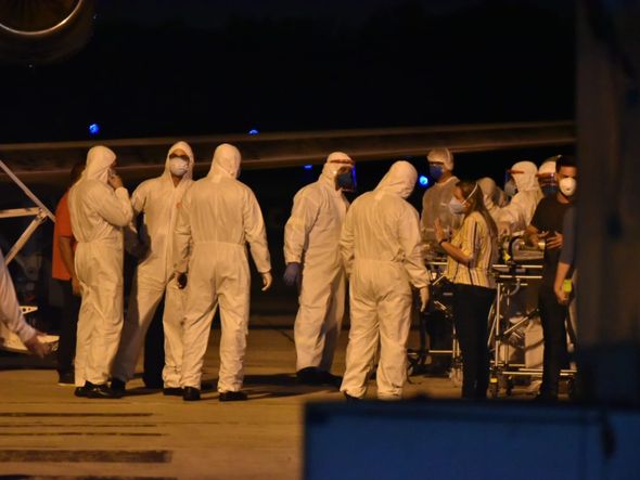 Pacientes de Manaus infectados com Covid-19 chegam ao Aeroporto de Vitória por Fernando Madeira 