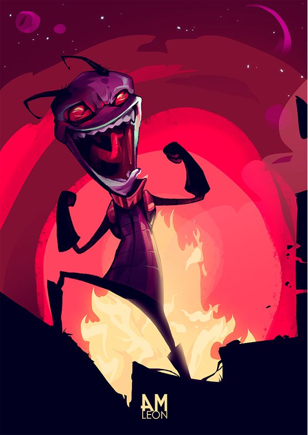 Arte digital por @am_leon por Divulgação @am_leon