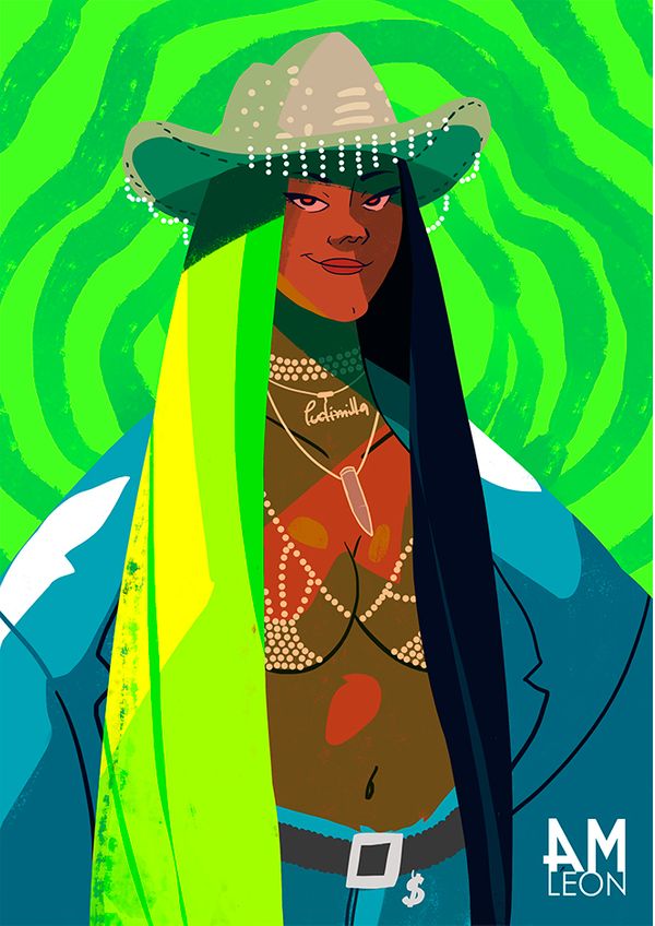 Arte digital por @am_leon por Divulgação @am_leon