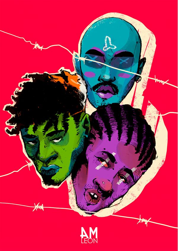 Arte digital por @am_leon por Divulgação @am_leon