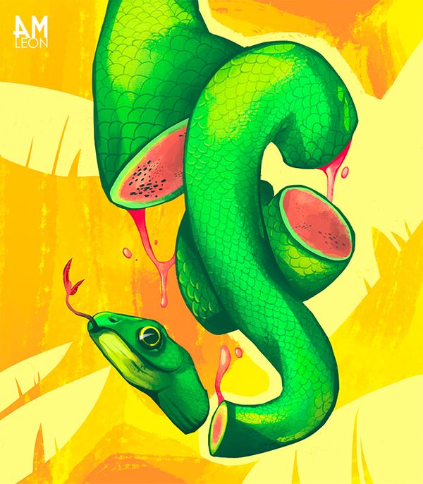 Arte digital por @am_leon por Divulgação @am_leon
