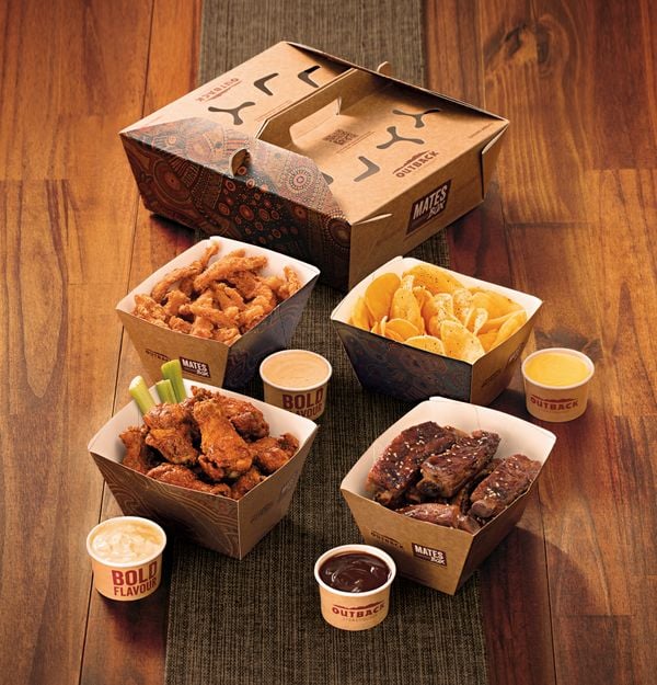 Mates Box, combinado de petiscos do Outback Steakhouse