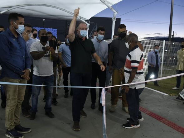 O Governador Renato Casagrande inaugura o terminal de Itaparica por Carlos Alberto Silva    