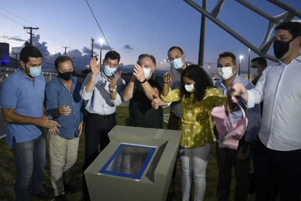 O Governador Renato Casagrande inaugura o terminal de Itaparica por Carlos Alberto Silva    