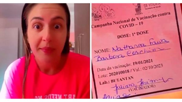 Enfermeira do ES grava vídeo sobre vacina