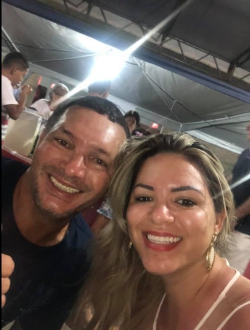 Juarez Damaso da Silva e Juanara Giles, pai e filha