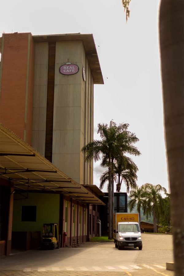 Sede da Realcafé, responsável pela produção do Café Cafuso
