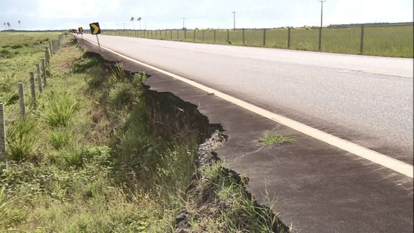 7 anos após enchente, estrada do Pontal ainda está danificada