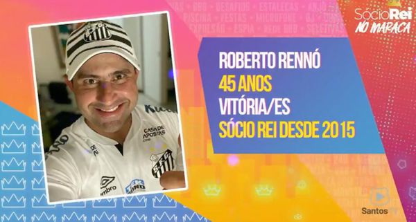 Santos anunciou que Roberto havia sido escolhido 