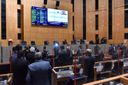 Sessão da Assembleia Legislativa do ES que reelegeu Erick Musso (Republicanos), pela terceira vez, para comandar a Casa(Fernando Madeira)