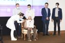 Cirilo Santana, 90 anos, é vacinado no ES(Carlos Alberto Silva)