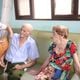 Octavio Rego, 98 anos, e a esposa Lídia Trabach, 94, foram vacinados em Viana Sede na sexta-feira (05)